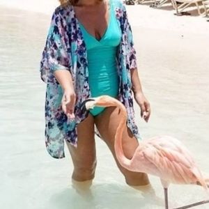 Bathing suit and cover up